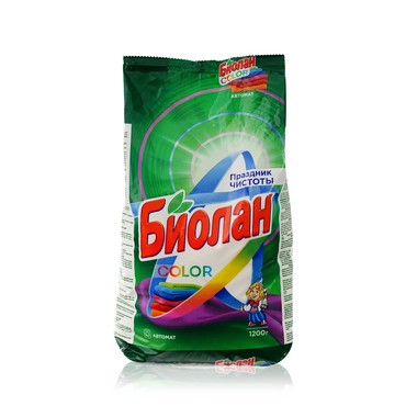 Порошок для стирки белья Биолан Color 1,2кг