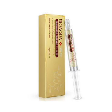 Сыворотка для лица Bioaqua Silk Hydra Essence с пептидами шелка и с гиалуроновой кислотой 10мл