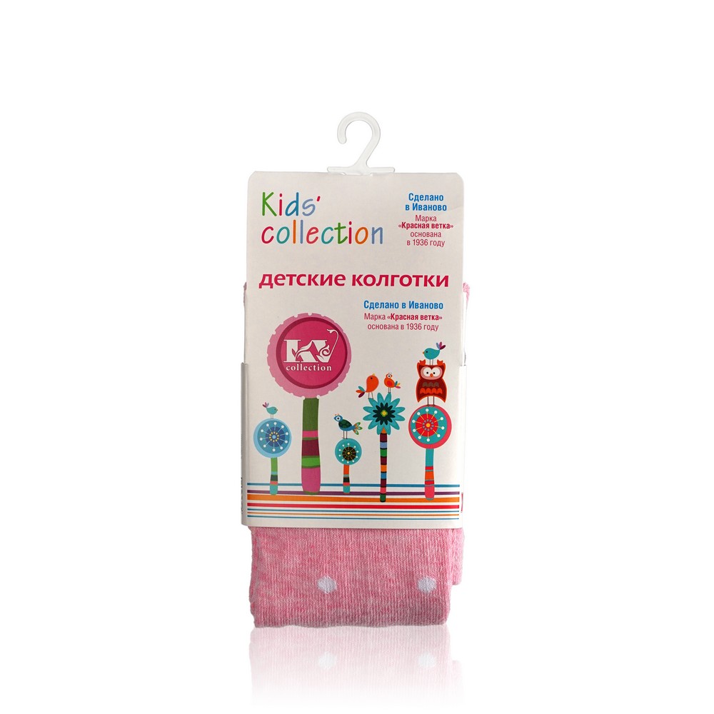 

Детские колготки Красная ветка Kids Collection с-1814 " В горошек " Розовый р.80-86