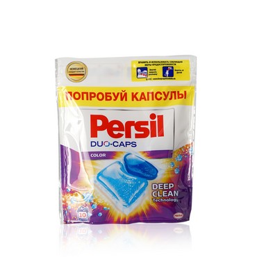 Капсулы для стирки цветного белья Persil Duo-caps Color 10шт