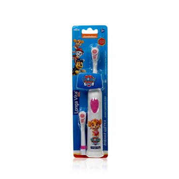 Детская Электрическая зубная щетка LONGA VITA Paw Patrol , мягкая , 3+
