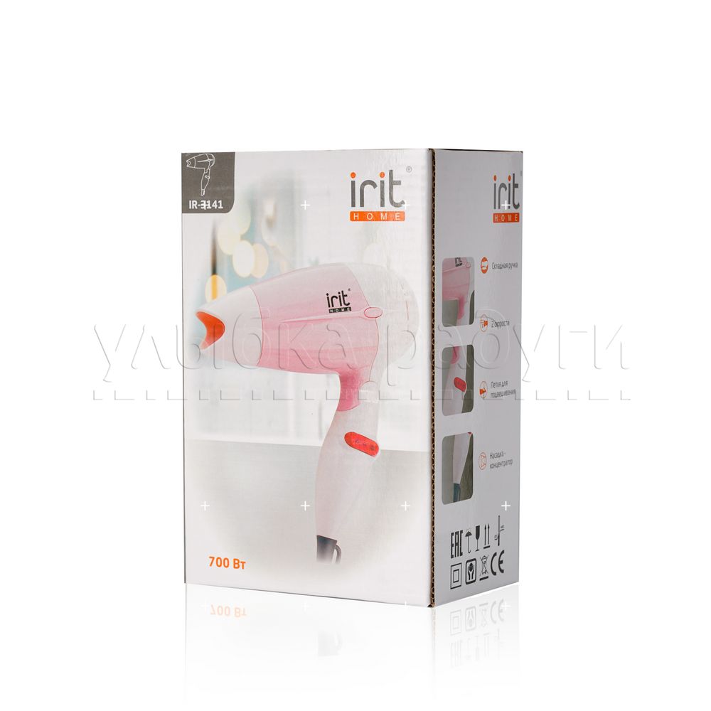 

Фен Irit 700Вт , 2 скорости