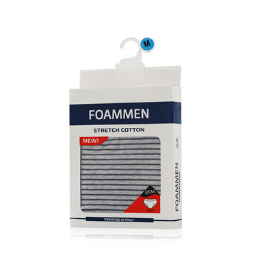 Мужские трусы - слипы Foammen Fo80504-2 , серые , M